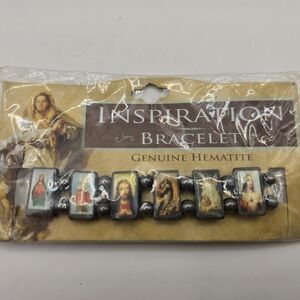 Inspiration Bracelet with Genuine Hematite